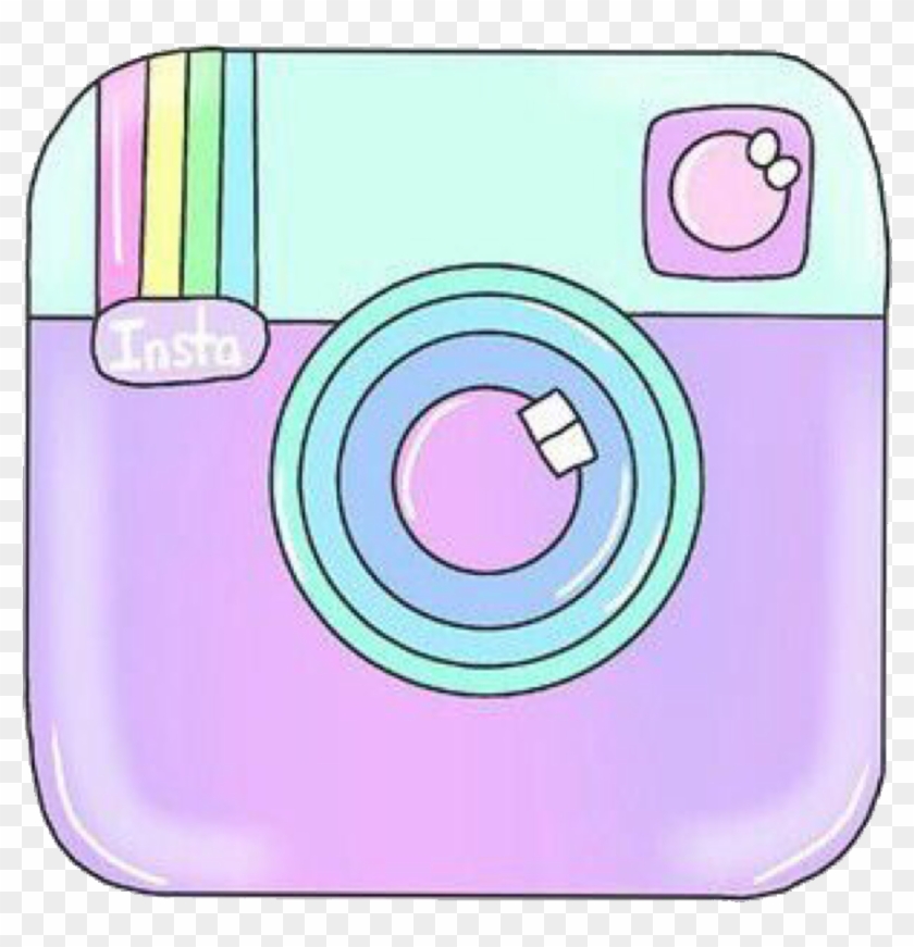 Pastel Instagram Logo // This Is So Cute And - Рисунки Стикеры Для Срисовки Clipart