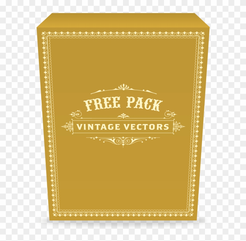 Free Vintage Vector Pack - Orange Clipart