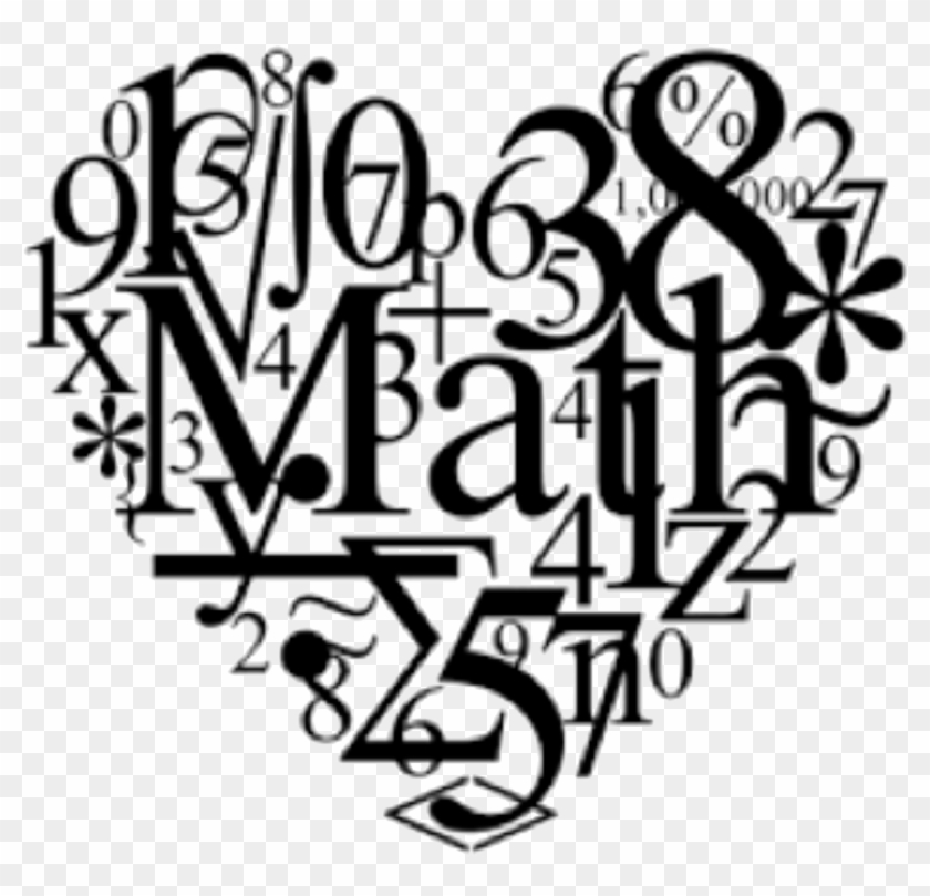Quote Clipart Mathematical - Math Heart - Png Download