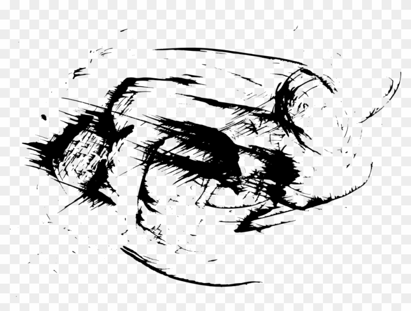 Png File Size - Scratched Out Eyes Effect Clipart #7190