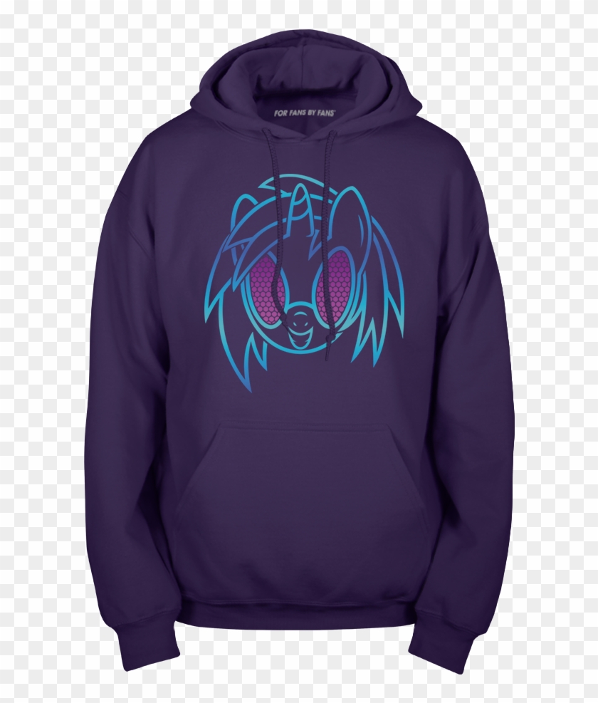 Neon Vinyl Scratch - Corgi Butt Hoodie Clipart #7268