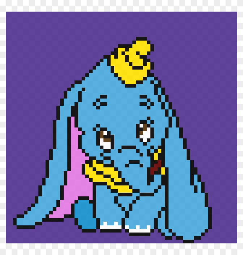 Dumbo - Pixel Art Minnie Mouse Clipart