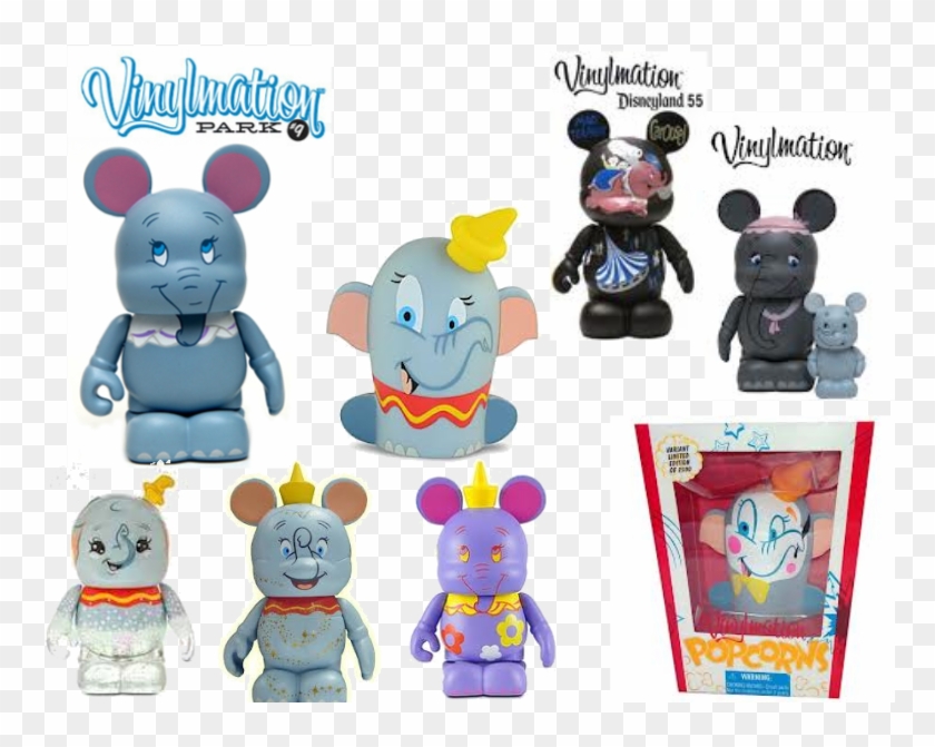As You Might Expect, Being A Major Attraction At The - Vinylmation Dumbo Clipart