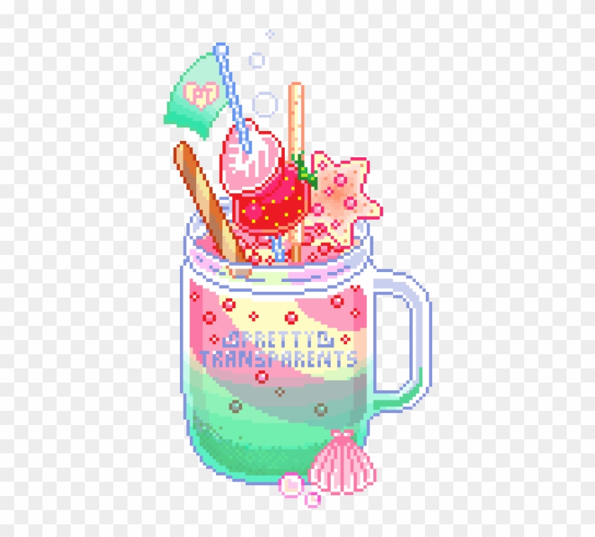 Food Clipart Transparent Png Tumblr - Food Pixel Transparent