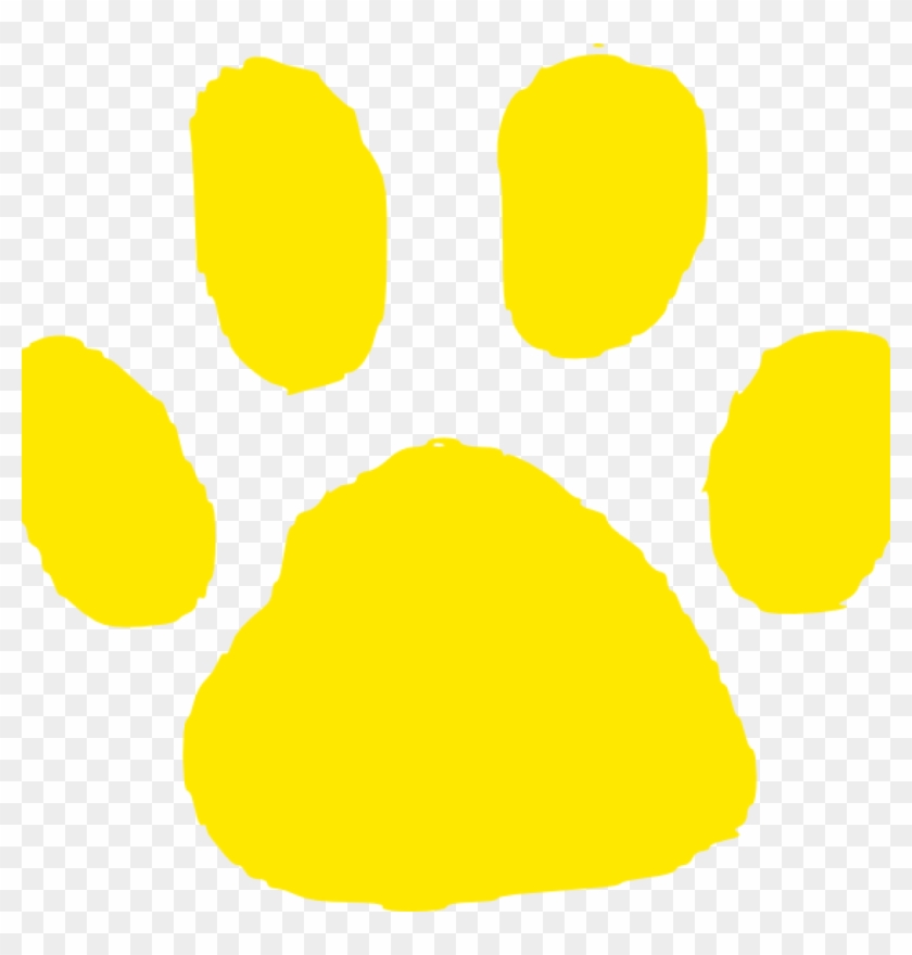 Jaguar Paw Print Clipart #7409