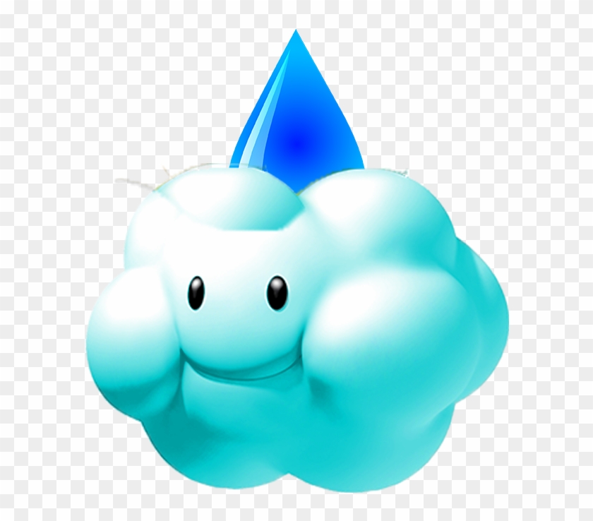 Mario Kart Snow Cloud , Png Download Clipart #7428