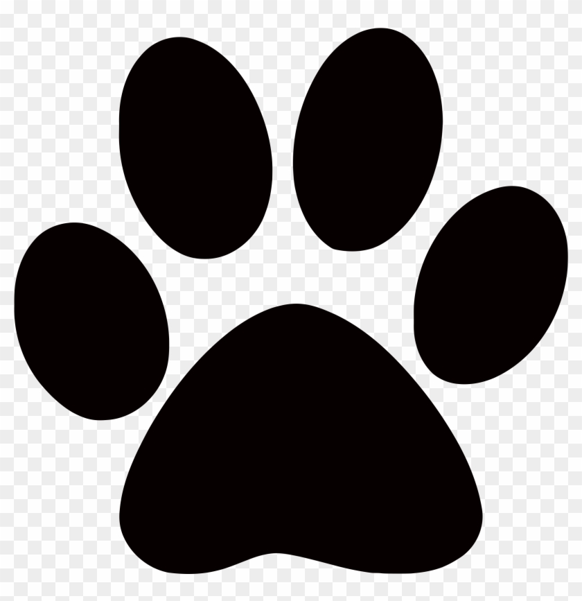 Collection Of Cougar Paw Clip Art Ⓒ - Dog Paw Transparent Background - Png Download