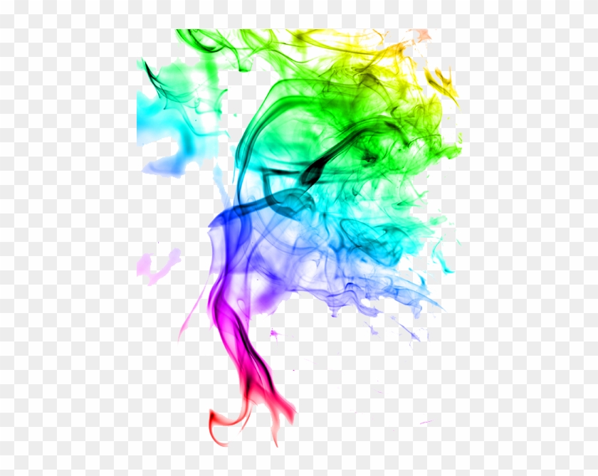 Colour Smoke Effect Png - Png Hd Colour Effect Clipart #7479