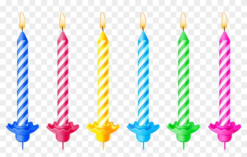 Birthday Candle Transparent Background Clipart #7665