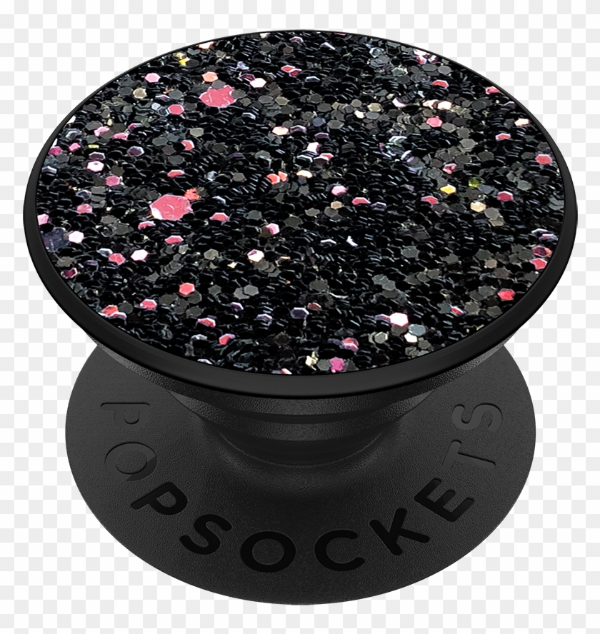 Sparkle Black - Black And Pink Popsockets Clipart