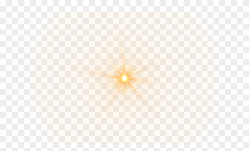 Yellow Lens Flare Png - Circle Clipart