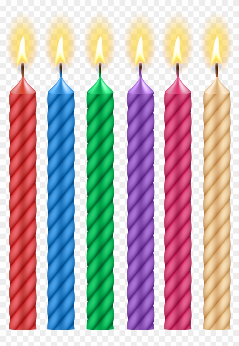 Birthday Candles Png Clip Art Image - Birthday Candle Png Transparent #7811