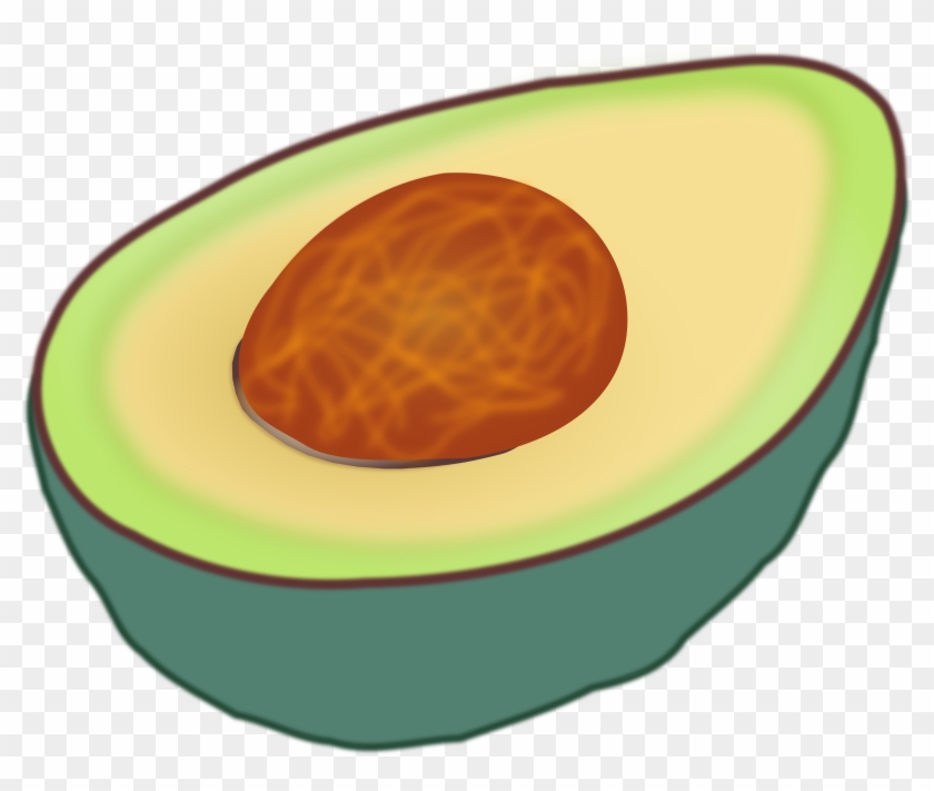 Avocado Clipart Cute Tumblr - Avocado Clip Art - Png Download #7862