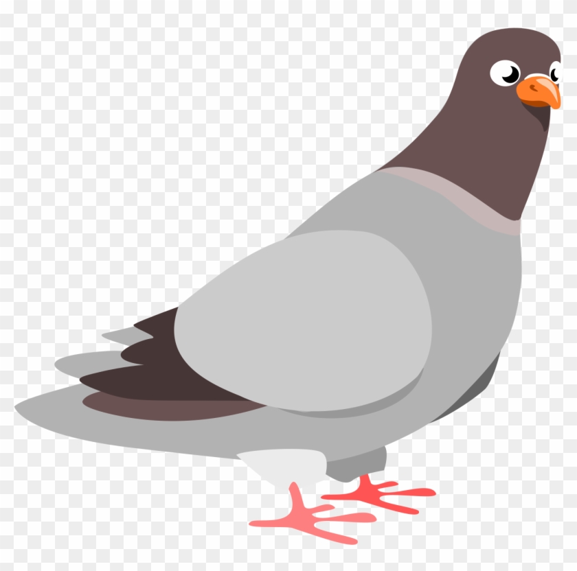 Pigeon Svg Clip Arts 600 X 566 Px - Png Download #8025