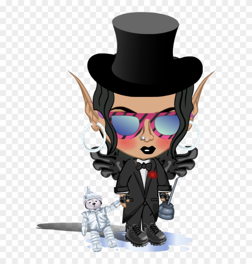 Wtb Black Emo Hair Please Help - Cartoon Clipart