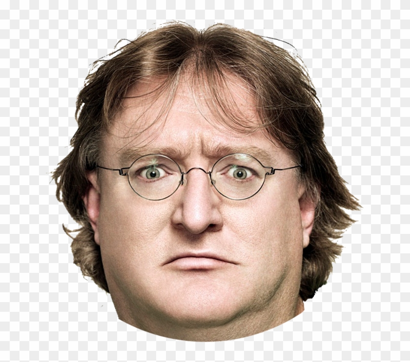 Gabe Png - Gabe Newell Clipart