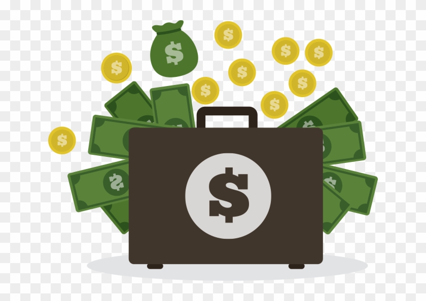 Make Money Clipart Lot Money - Money Png Icon Transparent Png #8403