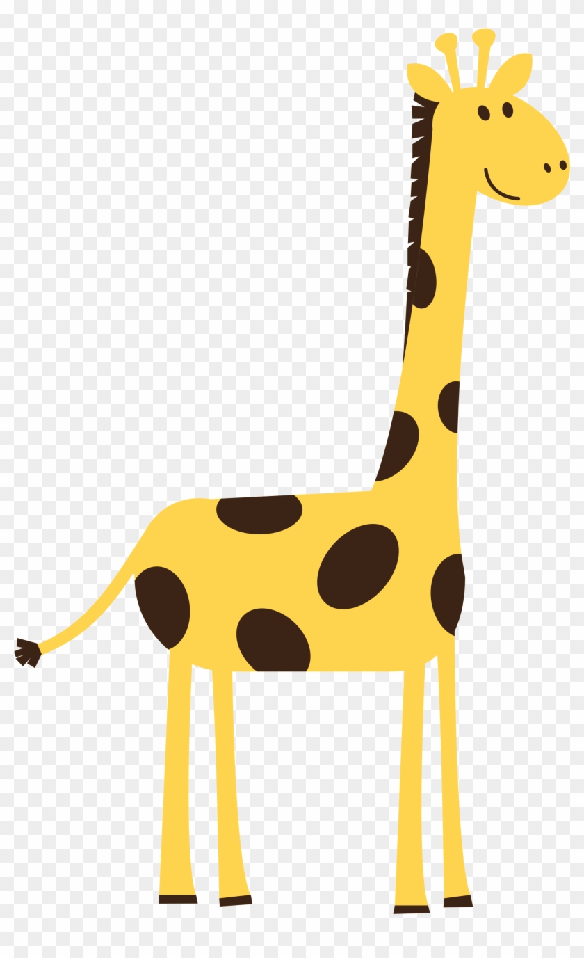 Cartoon Giraffe Tumblr - Giraffe Clipart - Png Download #8527