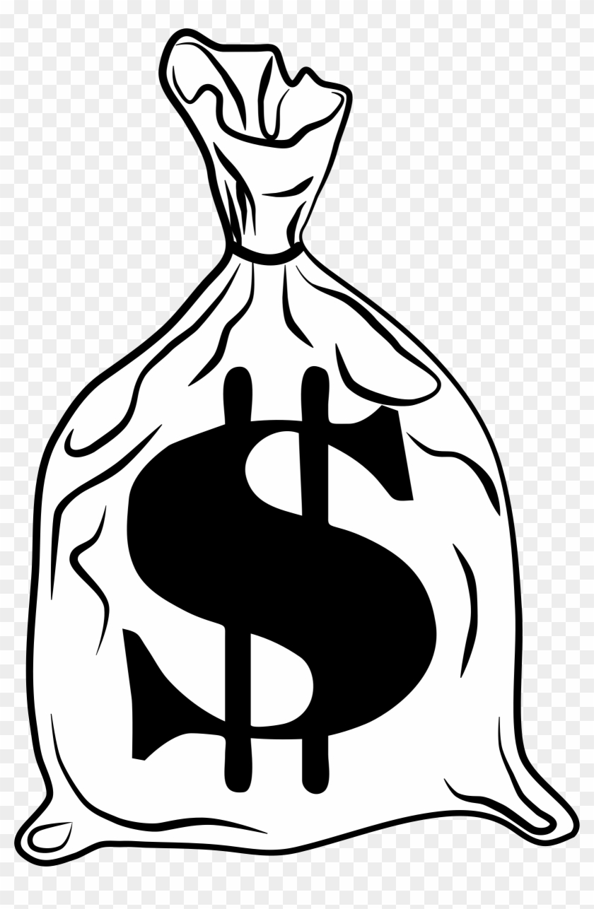 Clipart Bag O Big Image Png - Money Bag Clipart Transparent Png #8705