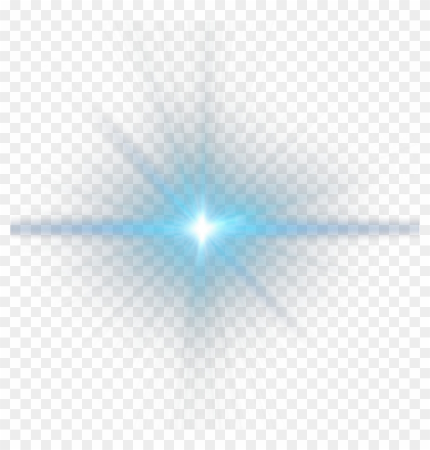 Ftestickers Sticker - Blue Light Flare Transparent Clipart
