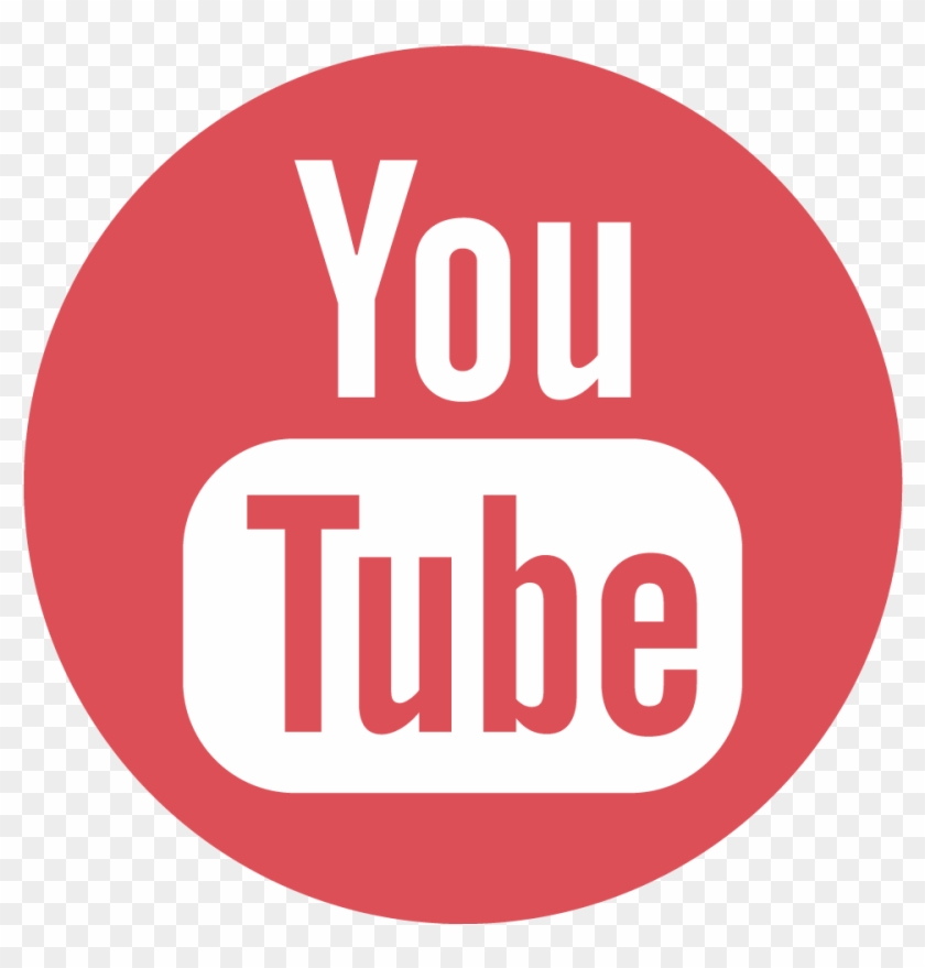 Реклама В Youtube - Youtube Round Logo Png Transparent Background Clipart #873