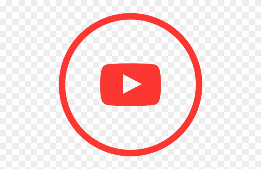 Icono Youtube Png - Circle Clipart #893