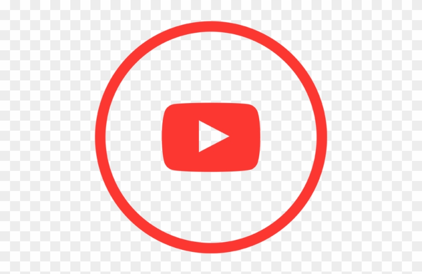 Icono Youtube Png - Circle Clipart