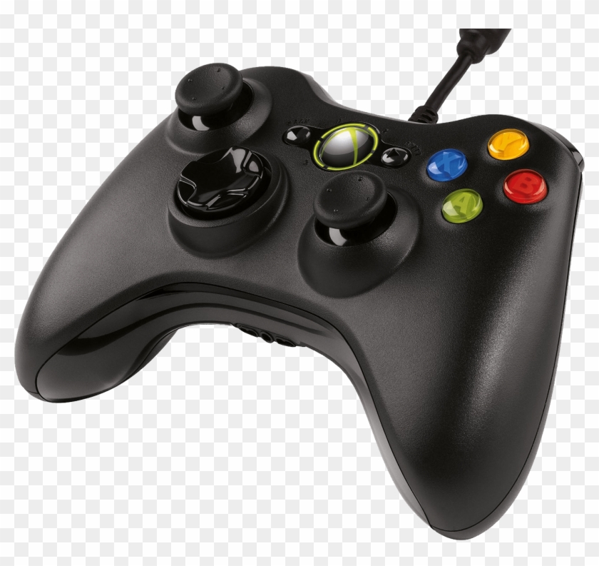 Download - Wired Xbox 360 Controller Clipart #9023
