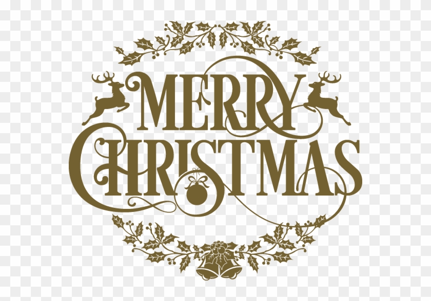 Merry Christmas Text Png - Transparent Merry Christmas Png Clipart
