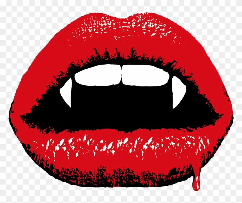 'bazı Kızlar Isırır' Blog Tur Görseli Vampire Drawings, - Easy Vampire Teeth Drawing Clipart