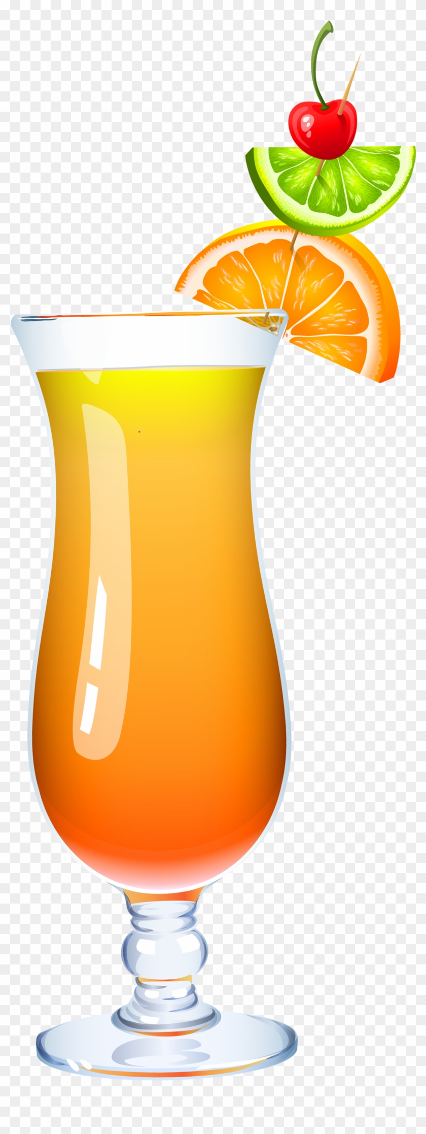 Exotic Cocktail Png Clipart Picture - Mai Tai Clip Art Transparent Png #9281