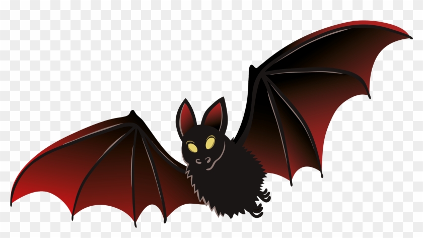 Picture Royalty Free Download Dark Vampire Bat Transparent - Bat Clipart Transparent Background - Png Download #9389