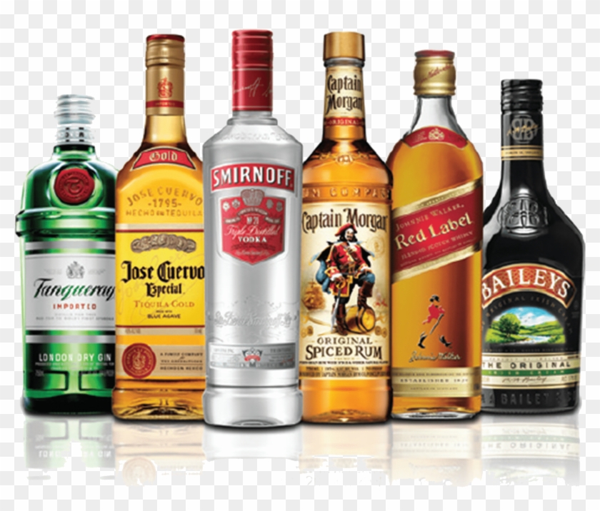 Alcoholic Drinks Png - Alcohol Bottles Png Clipart #9455