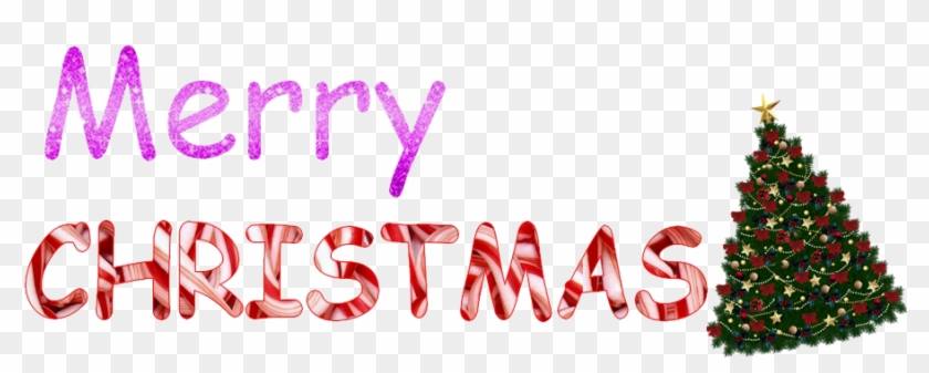 Merry Christmas Png Tumblr - Merry Christmas Text Png Clipart #9571