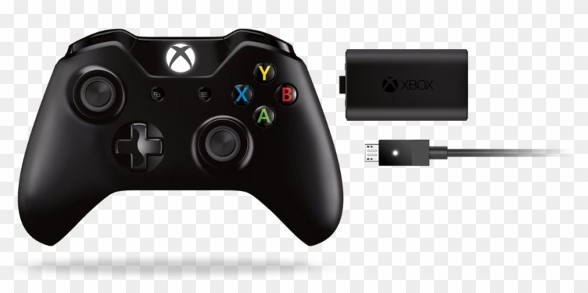 Microsoft Xbox One Wireless Controller Play & Charge - Control Xbox One Recargable Clipart #9660