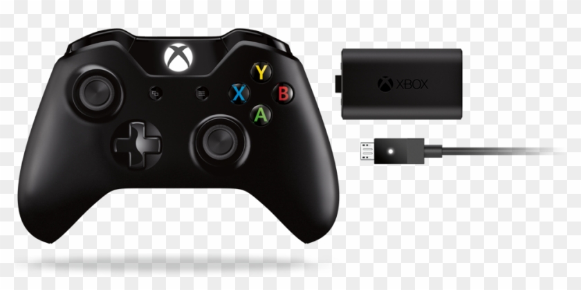 Microsoft Xbox One Wireless Controller Play & Charge - Control Xbox One Recargable Clipart