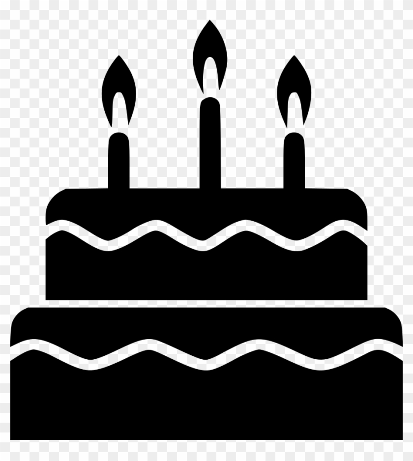 Cake Party Tier Candle Comments - Birthday Cake Blue Cake Png Clipart