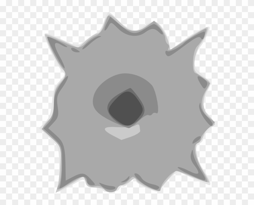 Bullet Hole Svg Clip Arts 582 X 598 Px - Png Download #9744