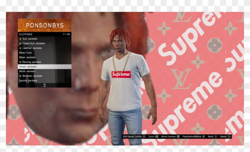 Carrot Top Goes Hypebeast In New Gta V Images - Hypebeast Outfit Gta Online Clipart #9761