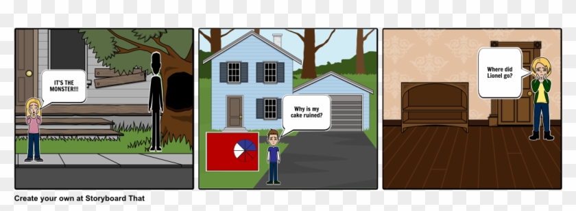 The Slender Man - Cartoon Clipart