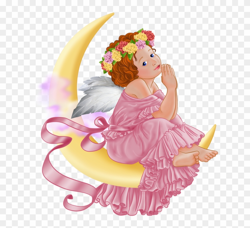 Angel Png - Pink Angel Png Clipart