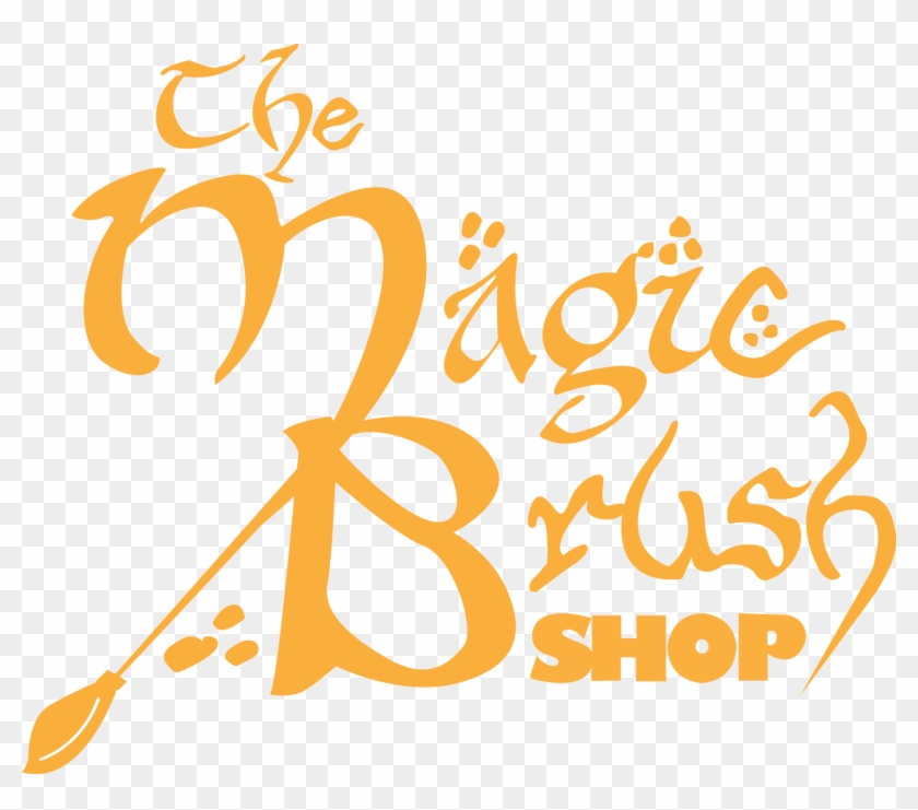 The Magic Brush Shop - Painting Clipart