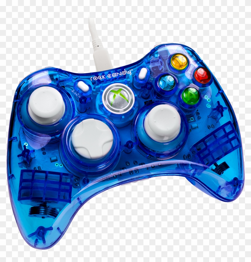 Pdp Rock Candy Xbox 360 Wired Controller, Blueberry - Rock Candy Xbox 360 Controller Clipart #10402