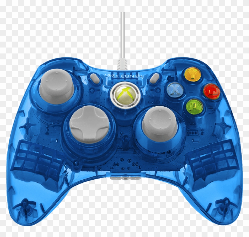 X360 Pdp Controllers Neon Blue - Rock Candy Xbox 360 Controller Any Good Clipart #10421