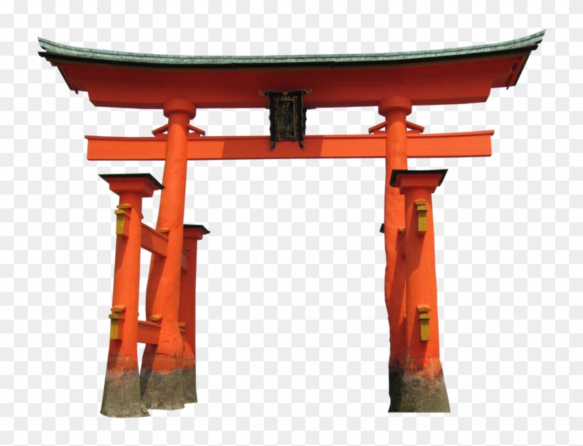 Torii Gate Png Image - Itsukushima Shrine Clipart #10444