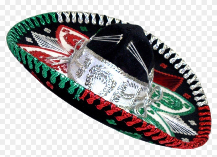 Mexican Mariachi Fancy Charro Sombrero Hat- Teen , Clipart #10588
