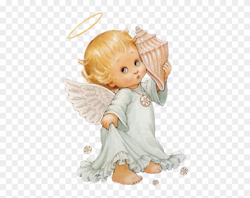 Precious Moments Christmas Angels Clipart #10802