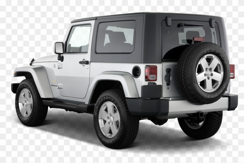 2010 Jeep Wrangler 2 Door Silver Clipart