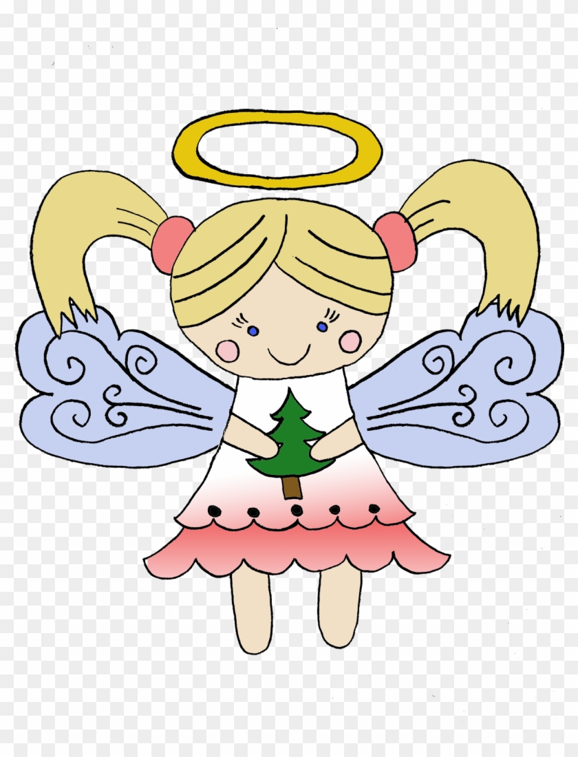 Clip Angel Png Hd Mart - Angel Doodle Png Transparent Png