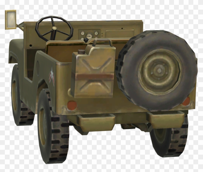 Military Jeep Download Transparent Png Image - Back Of Jeep Png Clipart